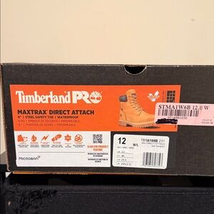 Timberland PRO Mens steel Safety Toe Boots - Tan